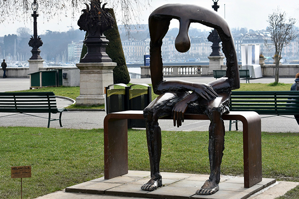 Albert György, Mélancolie, 2012, by art_inthecity, CC 2.0, Wikimedia Commons
